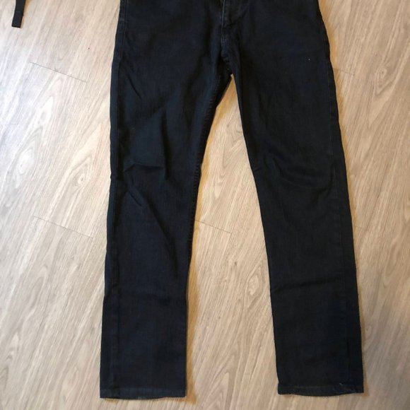 Levi’s black jeans - men’s 33x32 slim stretch fit - Picture 2 of 5